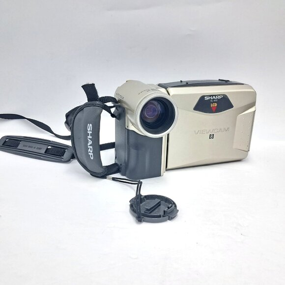 Sharp Viewcam Hi8 VL-AH151U and VL-A10U-One Charger -One AV Cable- Working - Picture 2 of 15